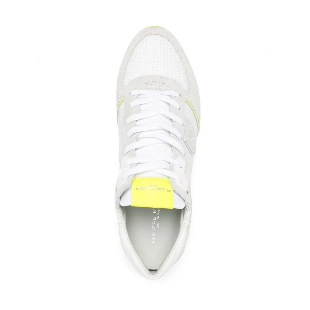 Philippe Model Paneled Sneakers White 2 Philippe Model Paneled Sneakers White - Bilde 2