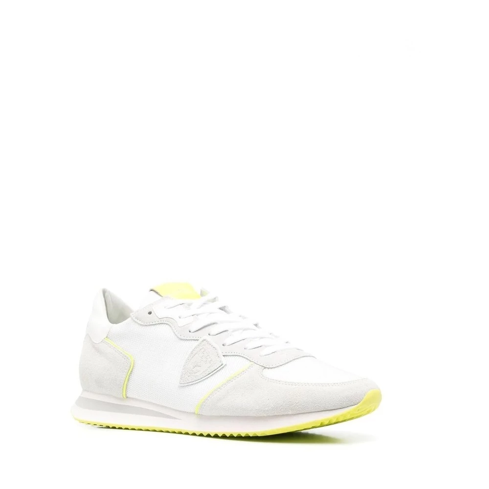 Philippe Model Paneled Sneakers White 3 Philippe Model Paneled Sneakers White - Bilde 3
