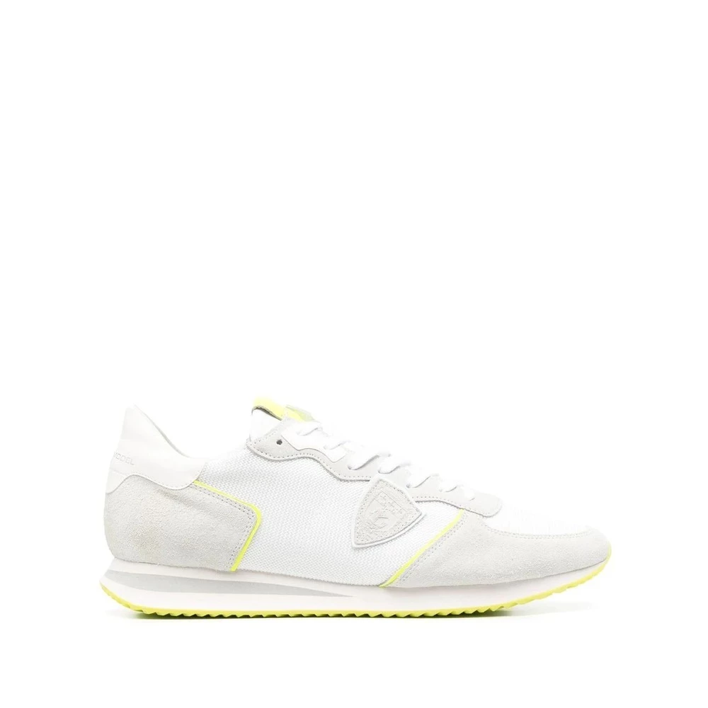 Philippe Model Paneled Sneakers White 4 Philippe Model Paneled Sneakers White - Bilde 4