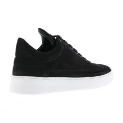 Filling Pieces Low Top Plain Sneakers Black