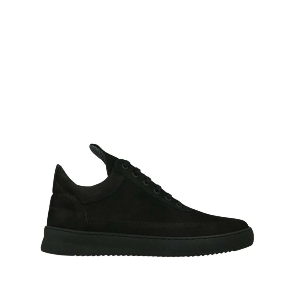 Filling Pieces Low Top Ripple Tonal Sneakers Black 1 Filling Pieces Low Top Ripple Tonal Sneakers Black