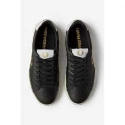 Fred Perry PERF LEATHER Black