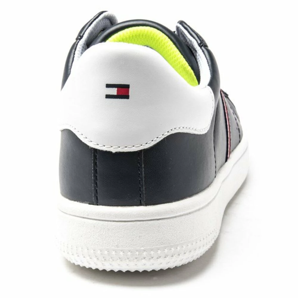 Tommy Hilfiger Low-cut Lace Up Trainers Blue 1 Tommy Hilfiger Low-cut Lace Up Trainers Blue