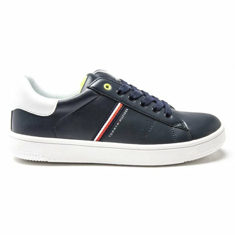 Tommy Hilfiger Low-cut Lace Up Trainers Blue 2 Tommy Hilfiger Low-cut Lace Up Trainers Blue - Bilde 2