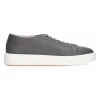 Santoni Sneakers Low 21430 Kalbsleder Gray