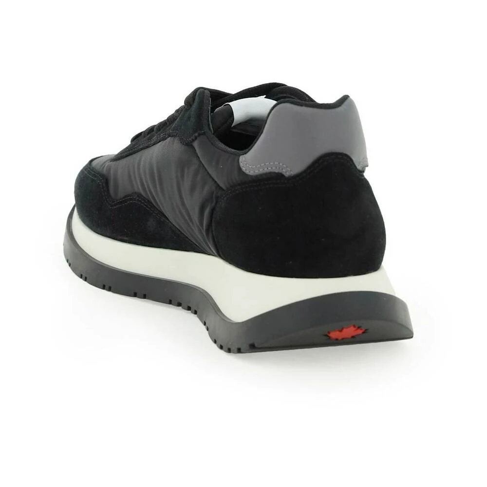 Dsquared2 Nylon And Suede Running Sneakers Black 1 Dsquared2 Nylon And Suede Running Sneakers Black