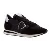 Philippe Model Mens Suede Sneakers Trpx Black